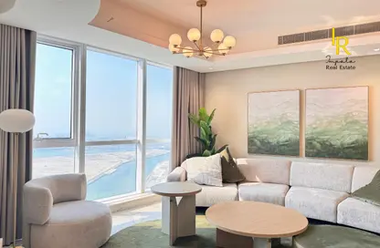 Apartment - 3 Bedrooms - 4 Bathrooms for rent in Leaf Tower - Tamouh - Al Reem Island - Abu Dhabi