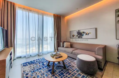 Apartment - 1 Bedroom - 1 Bathroom for rent in Jumeirah Gate Tower 2 - The Address Jumeirah Resort and Spa - Jumeirah Beach Residence - Dubai