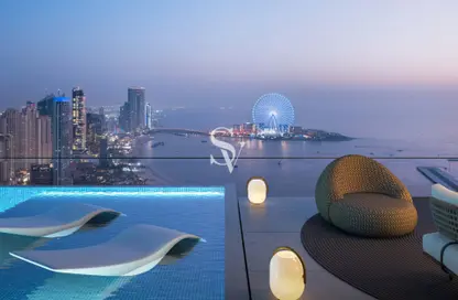 Apartment - 2 Bedrooms - 3 Bathrooms for sale in W Residences Dubai Harbour - Dubai Harbour - Dubai