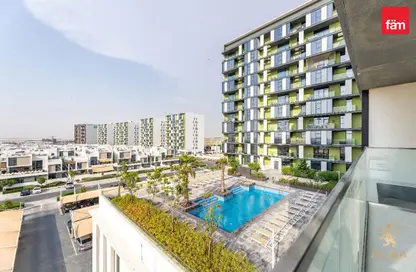 Apartment - 2 Bedrooms - 3 Bathrooms for rent in The Pulse Boulevard Apartments - The Pulse - Dubai South (Dubai World Central) - Dubai