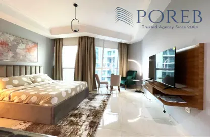 Apartment - 1 Bathroom for rent in The Court Tower - Business Bay - Dubai