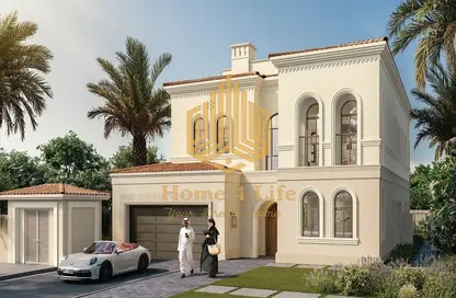 Villa - 5 Bedrooms for sale in Bloom Living - Zayed City (Khalifa City C) - Khalifa City - Abu Dhabi