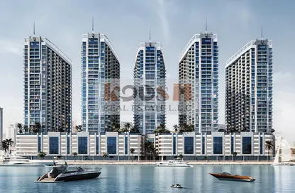 Apartment - 1 Bedroom - 2 Bathrooms for sale in Ajman Creek Towers - Al Rashidiya 1 - Al Rashidiya - Ajman