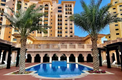 Apartment - 1 Bedroom - 2 Bathrooms for rent in Al Andalus Tower D - Al Andalus - Jumeirah Golf Estates - Dubai