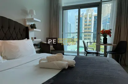 Apartment - Studio - 1 Bathroom for rent in Studio One - Dubai Marina - Dubai