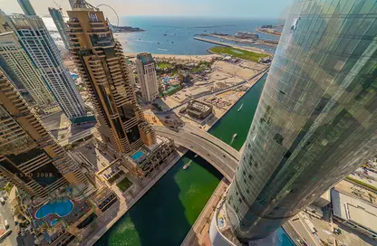 Apartment - 1 Bedroom - 2 Bathrooms for sale in Cayan Tower - Dubai Marina - Dubai