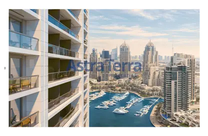 Apartment - 2 Bedrooms - 3 Bathrooms for sale in Pelagos by IGO - Dubai Marina - Dubai