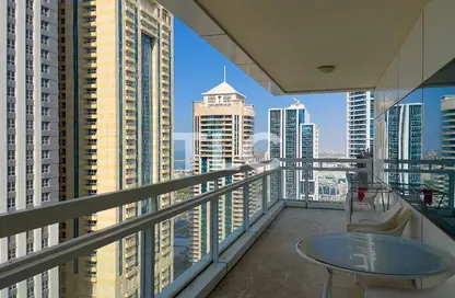 Apartment - 2 Bedrooms - 3 Bathrooms for rent in MAG 218 - Dubai Marina - Dubai