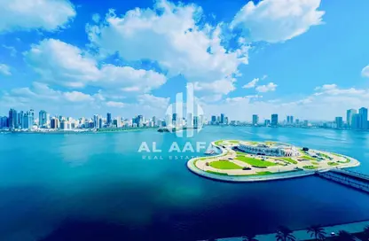 Apartment - 4 Bedrooms - 5 Bathrooms for rent in Blue Tower - Al Majaz 3 - Al Majaz - Sharjah