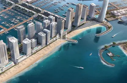 Apartment - 1 Bedroom - 2 Bathrooms for sale in Seapoint - EMAAR Beachfront - Dubai Harbour - Dubai