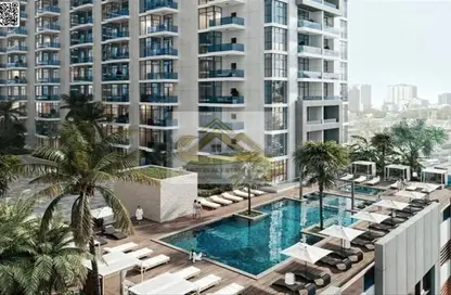 Apartment - 3 Bedrooms - 5 Bathrooms for sale in Ajman Creek Towers - Al Rashidiya 1 - Al Rashidiya - Ajman