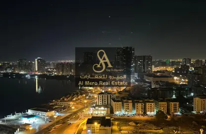 Apartment - 1 Bedroom - 2 Bathrooms for rent in Orient Tower 2 - Orient Towers - Al Bustan - Ajman