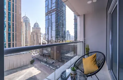 Apartment - 1 Bedroom - 2 Bathrooms for sale in The Torch - Dubai Marina - Dubai