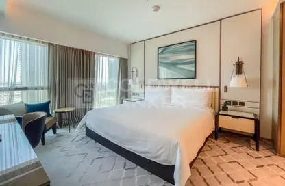 النزل و الشقق الفندقية - غرفة نوم - 2 حمامات للبيع في أدريس برج هاربور بوينت 2 - أدريس هاربور بوينت - ميناء خور دبي (ذا لاجونز) - دبي