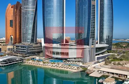 Apartment - 1 Bedroom - 1 Bathroom for rent in Al Ettihad Towers - Al Bateen - Abu Dhabi