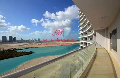 Apartment - 1 Bedroom - 2 Bathrooms for rent in Oceanscape - Shams Abu Dhabi - Al Reem Island - Abu Dhabi