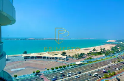 Apartment - 3 Bedrooms - 5 Bathrooms for rent in Bel Ghailam Tower - Corniche Road - Abu Dhabi