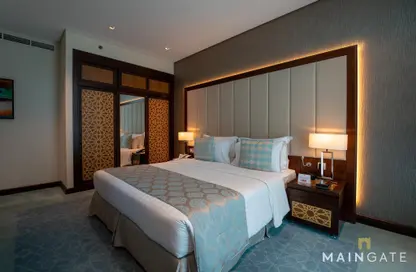 صورة لـ غرفة- غرفة النوم شقة - غرفة نوم - 2 حمامات للايجار في رويال كونتيننتال سويتس - الخليج التجاري - دبي ، صورة رقم 1