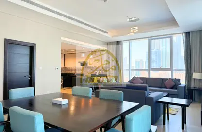 Apartment - 2 Bedrooms - 3 Bathrooms for rent in Al Jowhara Tower - Corniche Road - Abu Dhabi