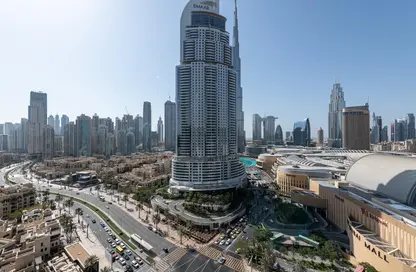 Apartment - 3 Bedrooms - 4 Bathrooms for rent in Boulevard Point - Downtown Dubai - Dubai