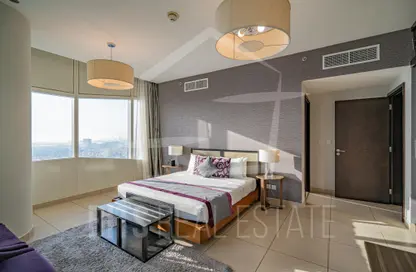 شقة - 2 غرف نوم - 1 حمام للايجار في برج نسيمه - شارع الشيخ زايد - دبي