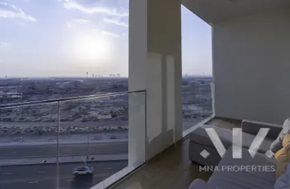 Apartment - 1 Bedroom - 2 Bathrooms for rent in Rukan Tower - Dubai Land - Dubai