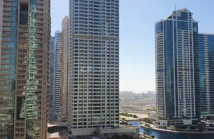 Apartment - 1 Bathroom for rent in Goldcrest Executive - JLT Cluster C - Jumeirah Lake Towers - Dubai