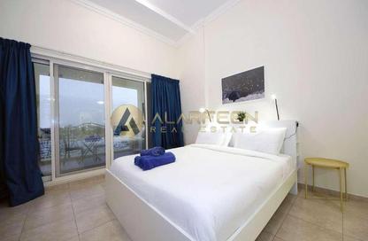 Apartment - 1 Bathroom for rent in European - Canal Residence - Dubai Sports City - Dubai
