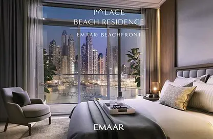 Apartment - 3 Bedrooms - 3 Bathrooms for sale in Palace Beach Residence - EMAAR Beachfront - Dubai Harbour - Dubai