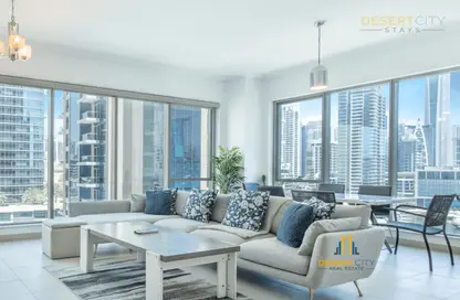 Apartment - 2 Bedrooms - 3 Bathrooms for rent in Attessa Tower - Marina Promenade - Dubai Marina - Dubai