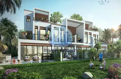 Villa - 5 Bedrooms - 6 Bathrooms for sale in Costa Brava 1 - Costa Brava at DAMAC Lagoons - Damac Lagoons - Dubai