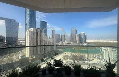 Apartment - 3 Bedrooms - 4 Bathrooms for rent in Parkside Residence - Shams Abu Dhabi - Al Reem Island - Abu Dhabi