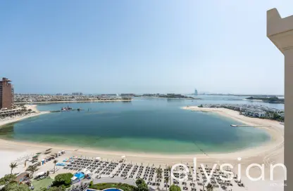 Water View image for: Penthouse - 4 Bedrooms - 5 Bathrooms for sale in Al Haseer - Shoreline Apartments - Palm Jumeirah - Dubai, Image 1