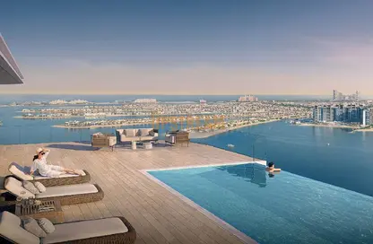 Apartment - 2 Bedrooms - 2 Bathrooms for sale in Seapoint - EMAAR Beachfront - Dubai Harbour - Dubai