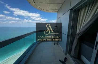 Apartment - 2 Bedrooms - 3 Bathrooms for sale in Corniche Tower - Ajman Corniche Road - Ajman