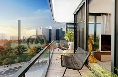 صورة لـ شرفة شقة - 3 غرف نوم - 3 حمامات للبيع في أوليفيا ريزيدينسز - مجمع دبي للإستثمار - دبي ، صورة رقم 1