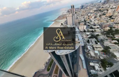 Apartment - 1 Bedroom - 2 Bathrooms for sale in Corniche Tower - Ajman Corniche Road - Ajman