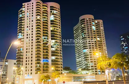 Apartment - 1 Bedroom - 2 Bathrooms for rent in Beach Towers - Shams Abu Dhabi - Al Reem Island - Abu Dhabi