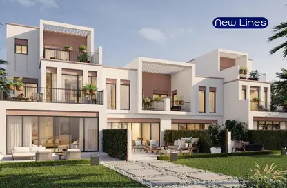 Townhouse - 3 Bedrooms - 3 Bathrooms for sale in Costa Brava 2 - Costa Brava at DAMAC Lagoons - Damac Lagoons - Dubai