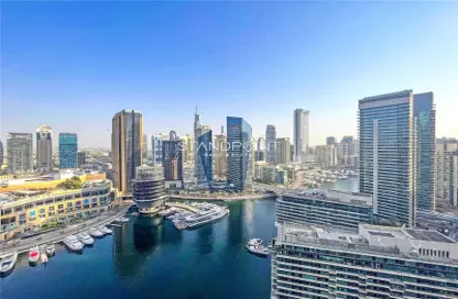 Apartment - 1 Bathroom for rent in Bay Central West - Bay Central - Dubai Marina - Dubai