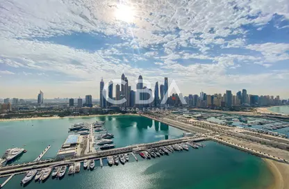 Apartment - 2 Bedrooms - 2 Bathrooms for sale in Marina Vista - EMAAR Beachfront - Dubai Harbour - Dubai