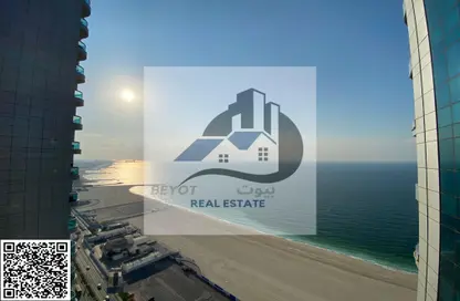 Apartment - 2 Bedrooms - 2 Bathrooms for sale in Ajman Corniche Residences - Ajman Corniche Road - Ajman