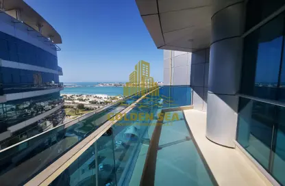 Apartment - 3 Bedrooms - 4 Bathrooms for rent in Khalidiya Towers - Al Khalidiya - Abu Dhabi