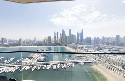 Apartment - 2 Bedrooms - 2 Bathrooms for rent in Marina Vista - EMAAR Beachfront - Dubai Harbour - Dubai