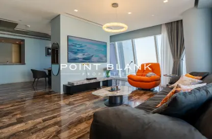 Apartment - 4 Bedrooms - 4 Bathrooms for rent in Damac Heights - Dubai Marina - Dubai