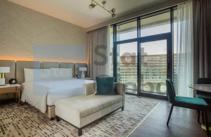 Apartment - 1 Bathroom for rent in Intercontinental Residences Business Bay - Business Bay - Dubai