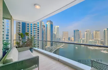 Apartment - 3 Bedrooms - 3 Bathrooms for sale in Delphine Tower - Marina Promenade - Dubai Marina - Dubai