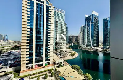 Apartment - 1 Bedroom - 2 Bathrooms for rent in Green Lakes Towers - JLT Cluster S - Jumeirah Lake Towers - Dubai