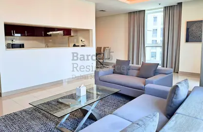 Hotel  and  Hotel Apartment - 2 Bedrooms - 3 Bathrooms for rent in Barcelo Residences - Dubai Marina - Dubai