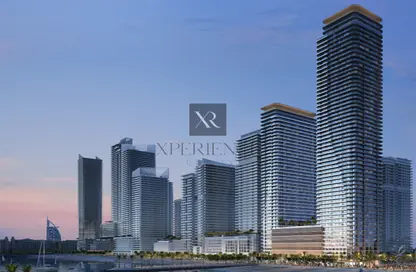 Apartment - 2 Bedrooms - 2 Bathrooms for sale in Seapoint - EMAAR Beachfront - Dubai Harbour - Dubai